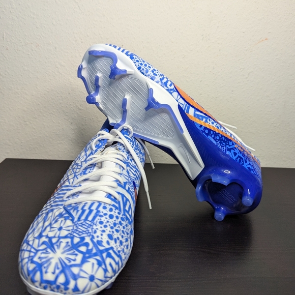 Nike Zoom Mercurial Vapor 15 Academy CR7 Soccer Cleats Mens Sizes Blue - Picture 7 of 7